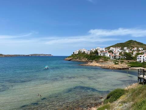Miravent Terraza Y Jardin Frente Al Mar Menorca Apartment Fornells  Luaran gambar